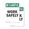 Signmission Safety Culture Sign, 7 in Width, Vinyl Decal, Rectangle OS-2PACK-BC-D-710-V-10102 - alternate 1